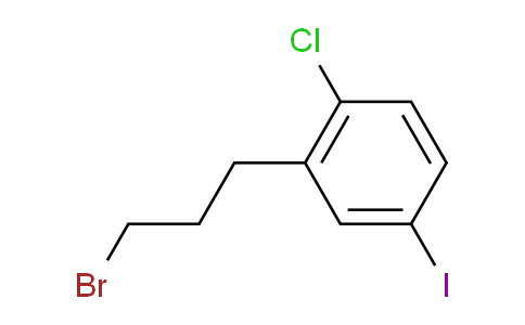 CAS No. 1805677-54-6, 1-(3-Bromopropyl)-2-chloro-5-iodobenzene