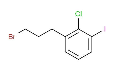CAS No. 1804038-54-7, 1-(3-Bromopropyl)-2-chloro-3-iodobenzene