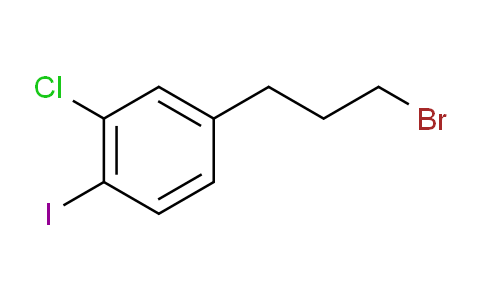 CAS No. 1803761-99-0, 1-(3-Bromopropyl)-3-chloro-4-iodobenzene
