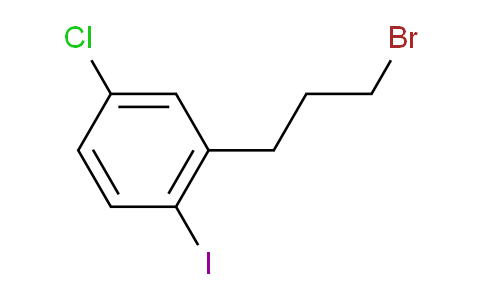 CAS No. 1806604-99-8, 1-(3-Bromopropyl)-5-chloro-2-iodobenzene