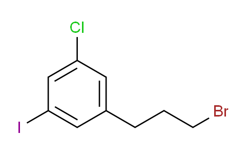 CAS No. 1806545-77-6, 1-(3-Bromopropyl)-3-chloro-5-iodobenzene