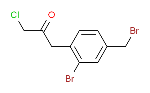 CAS No. 1804216-35-0, 1-(2-Bromo-4-(bromomethyl)phenyl)-3-chloropropan-2-one