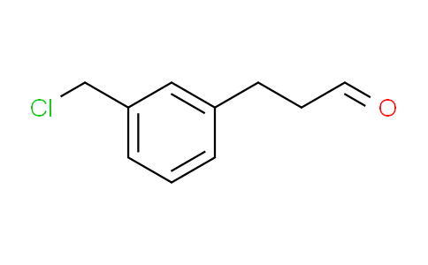 CAS No. 1803878-95-6, (3-(Chloromethyl)phenyl)propanal