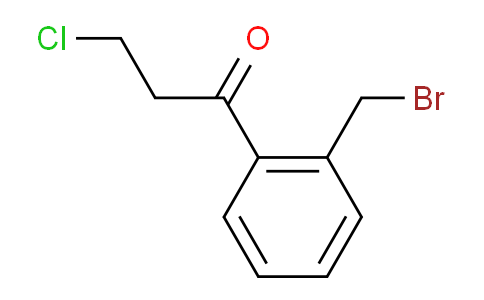 CAS No. 1804215-38-0, 1-(2-(Bromomethyl)phenyl)-3-chloropropan-1-one