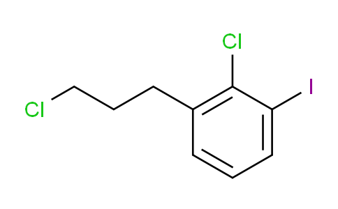 CAS No. 1805677-61-5, 1-Chloro-2-(3-chloropropyl)-6-iodobenzene