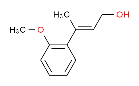 CAS No. 1240592-93-1, (E)-3-(2-Methoxyphenyl)but-2-en-1-ol