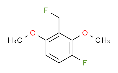 CAS No. 1806431-42-4, 1,3-Dimethoxy-4-fluoro-2-(fluoromethyl)benzene