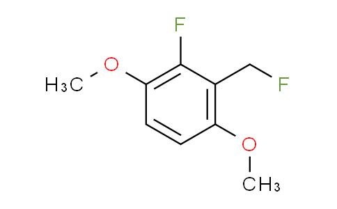 CAS No. 1806352-11-3, 1,4-Dimethoxy-2-fluoro-3-(fluoromethyl)benzene
