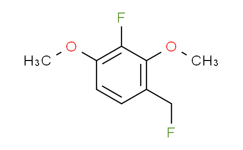 CAS No. 1806355-21-4, 1,3-Dimethoxy-2-fluoro-4-(fluoromethyl)benzene