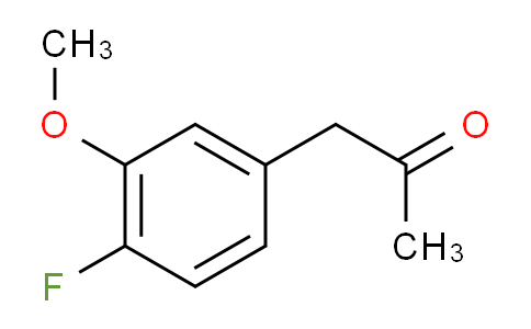 CAS No. 320338-98-5, 1-(4-Fluoro-3-methoxyphenyl)propan-2-one