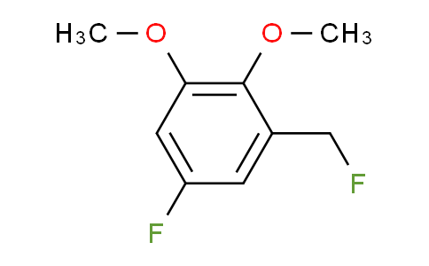 CAS No. 1803874-43-2, 1,2-Dimethoxy-5-fluoro-3-(fluoromethyl)benzene