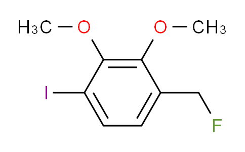 CAS No. 1806424-51-0, 1,2-Dimethoxy-3-iodo-6-(fluoromethyl)benzene