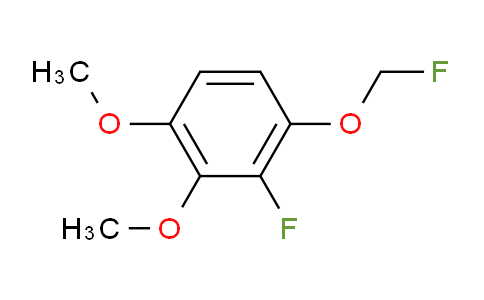CAS No. 1803817-40-4, 1,2-Dimethoxy-3-fluoro-4-(fluoromethoxy)benzene