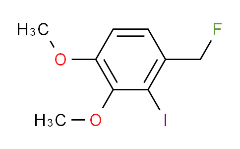 CAS No. 1804524-63-7, 1,2-Dimethoxy-3-iodo-4-(fluoromethyl)benzene
