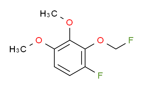 CAS No. 1806533-28-7, 1,2-Dimethoxy-4-fluoro-3-(fluoromethoxy)benzene