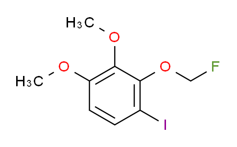 CAS No. 1803737-18-9, 1,2-Dimethoxy-4-iodo-3-(fluoromethoxy)benzene