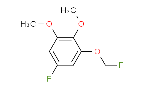 CAS No. 1803848-80-7, 1,2-Dimethoxy-5-fluoro-3-(fluoromethoxy)benzene