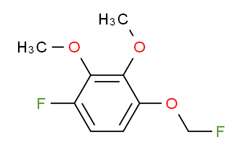 CAS No. 1806336-95-7, 1,2-Dimethoxy-3-fluoro-6-(fluoromethoxy)benzene
