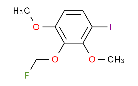CAS No. 1803857-93-3, 1,3-Dimethoxy-4-iodo-2-(fluoromethoxy)benzene