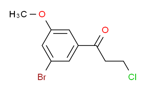 CAS No. 1804085-25-3, 1-(3-Bromo-5-methoxyphenyl)-3-chloropropan-1-one
