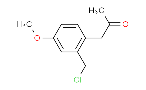 CAS No. 1805913-43-2, 1-(2-(Chloromethyl)-4-methoxyphenyl)propan-2-one