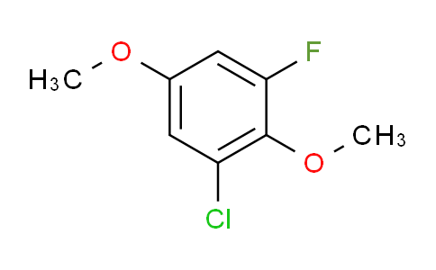 CAS No. 1805521-50-9, 1-Chloro-2,5-dimethoxy-3-fluorobenzene