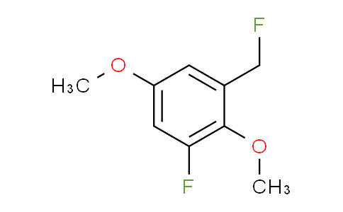 CAS No. 1803817-44-8, 1,4-Dimethoxy-2-fluoro-6-(fluoromethyl)benzene