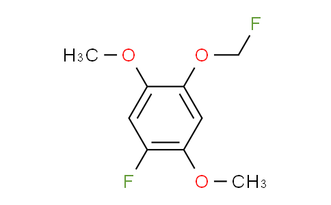 CAS No. 1804419-42-8, 1,4-Dimethoxy-2-fluoro-5-(fluoromethoxy)benzene