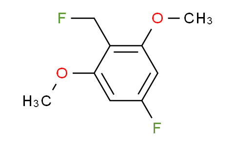 CAS No. 1806289-77-9, 1,3-Dimethoxy-5-fluoro-2-(fluoromethyl)benzene