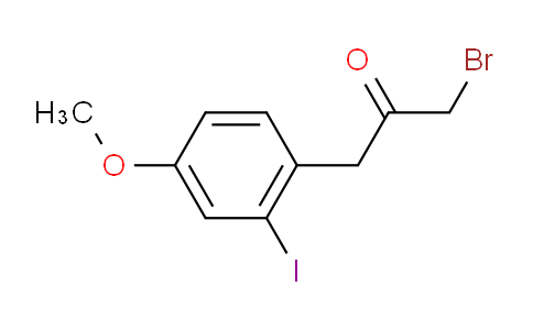 CAS No. 1806567-02-1, 1-Bromo-3-(2-iodo-4-methoxyphenyl)propan-2-one