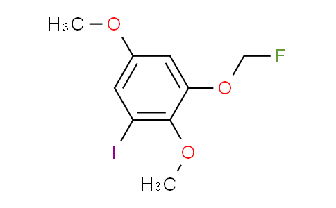 CAS No. 1806424-37-2, 1,4-Dimethoxy-2-iodo-6-(fluoromethoxy)benzene