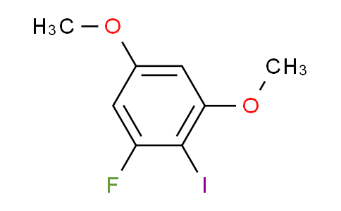CAS No. 1803855-81-3, 1,5-Dimethoxy-3-fluoro-2-iodobenzene