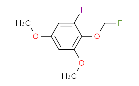 CAS No. 1803851-30-0, 1,5-Dimethoxy-3-iodo-2-(fluoromethoxy)benzene