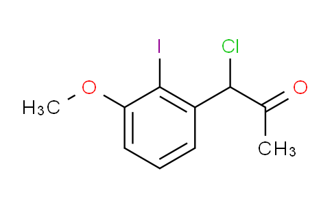 CAS No. 1803734-01-1, 1-Chloro-1-(2-iodo-3-methoxyphenyl)propan-2-one