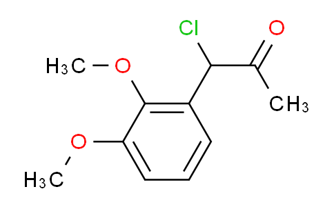 CAS No. 1267779-58-7, 1-Chloro-1-(2,3-dimethoxyphenyl)propan-2-one