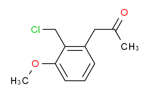 CAS No. 1804106-51-1, 1-(2-(Chloromethyl)-3-methoxyphenyl)propan-2-one