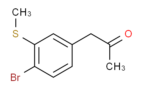 1803743-40-9 | 1-(4-Bromo-3-(methylthio)phenyl)propan-2-one