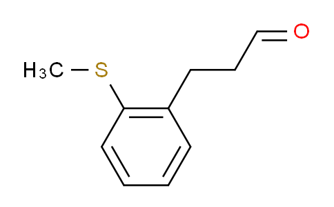 CAS No. 152454-31-4, (2-(Methylthio)phenyl)propanal