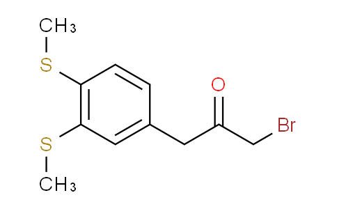 CAS No. 1806357-87-8, 1-(3,4-Bis(methylthio)phenyl)-3-bromopropan-2-one