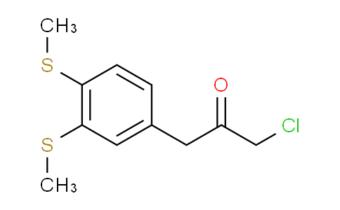 CAS No. 1806407-76-0, 1-(3,4-Bis(methylthio)phenyl)-3-chloropropan-2-one