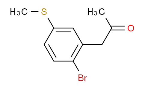 DY748605 | 1806445-78-2 | 1-(2-Bromo-5-(methylthio)phenyl)propan-2-one