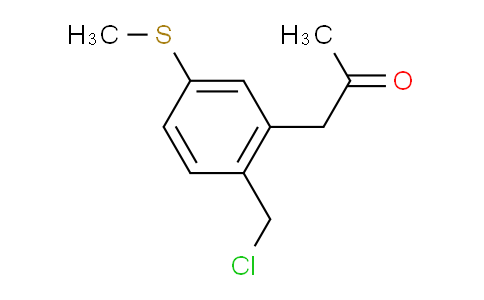 MC748607 | 1804260-09-0 | 1-(2-(Chloromethyl)-5-(methylthio)phenyl)propan-2-one