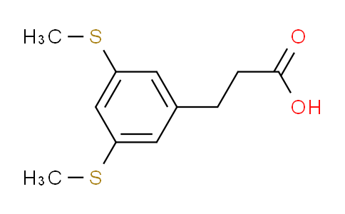 CAS No. 1803744-34-4, (3,5-Bis(methylthio)phenyl)propanoic acid