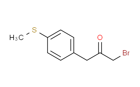 CAS No. 1806287-24-0, 1-Bromo-3-(4-(methylthio)phenyl)propan-2-one