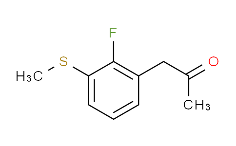 CAS No. 1803727-34-5, 1-(2-Fluoro-3-(methylthio)phenyl)propan-2-one