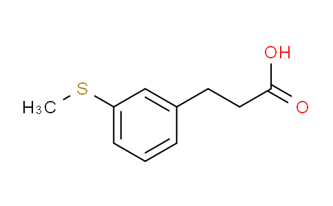 CAS No. 1516346-44-3, (3-(Methylthio)phenyl)propanoic acid