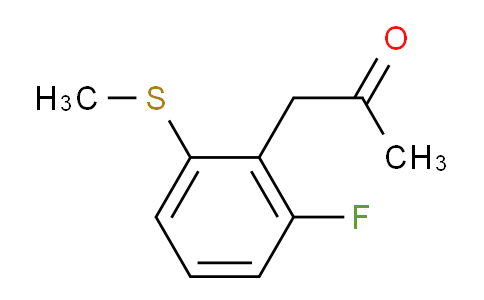CAS No. 1780105-08-9, 1-(2-Fluoro-6-(methylthio)phenyl)propan-2-one