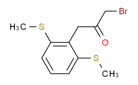 CAS No. 1803877-94-2, 1-(2,6-Bis(methylthio)phenyl)-3-bromopropan-2-one