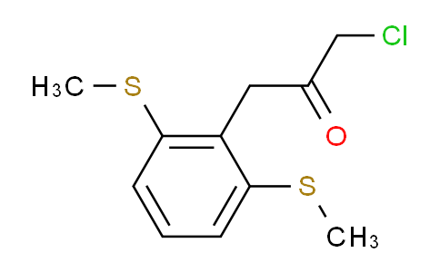 CAS No. 1807080-55-2, 1-(2,6-Bis(methylthio)phenyl)-3-chloropropan-2-one