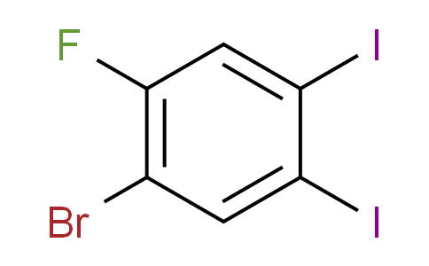 CAS No. 1805530-27-1, 1-Bromo-4,5-diiodo-2-fluorobenzene
